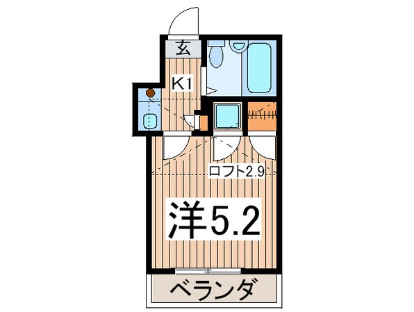 さざ波ハウスの物件間取画像